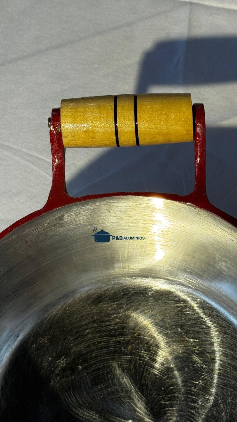 Jogo de Panelas Coloridas 16 a 24 cm com Tampa Fina